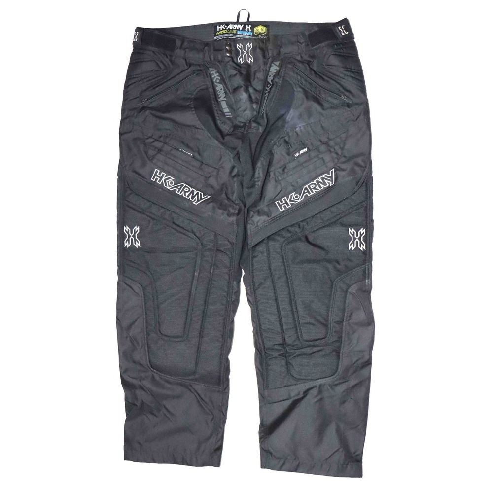 HK Army Hardline Pro Stealth Black Paintball Pants Adult 2XL-3XL 40-44